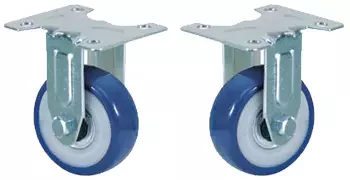 Мебельные неповоротные колеса